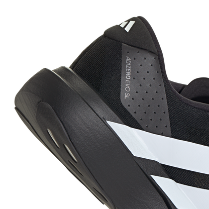 adidas Adizero Evo SL Running Shoes | Core Black / Cloud White / Core Black | Men's