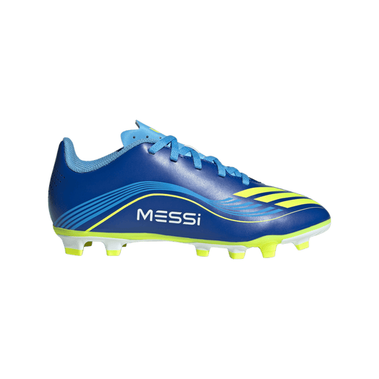 adidas F50 MESSI CLUB FG/MG | Royal Blue / Solar Yellow / Semi Blue Burst | Kid's