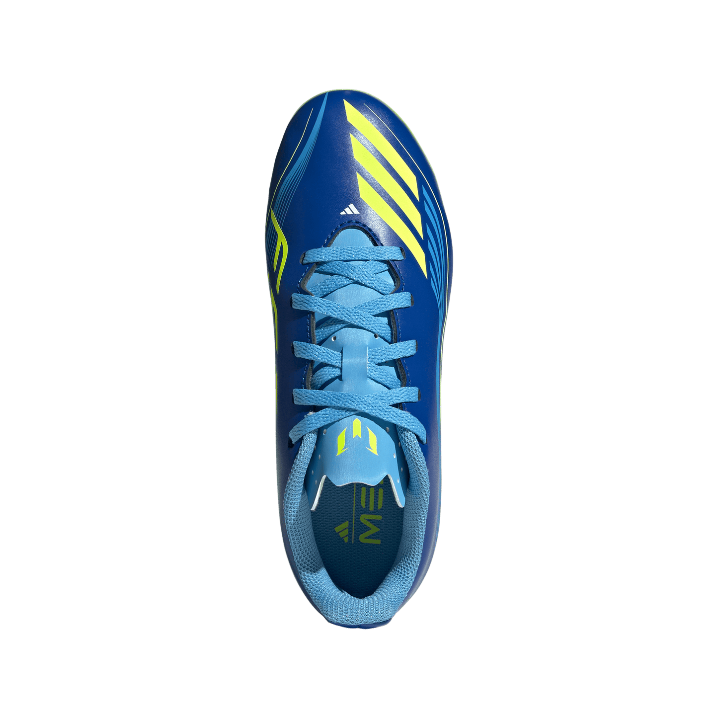 adidas F50 MESSI CLUB FG/MG | Royal Blue / Solar Yellow / Semi Blue Burst | Kid's