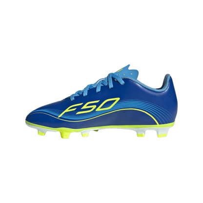 adidas F50 MESSI CLUB FG/MG | Royal Blue / Solar Yellow / Semi Blue Burst | Kid's