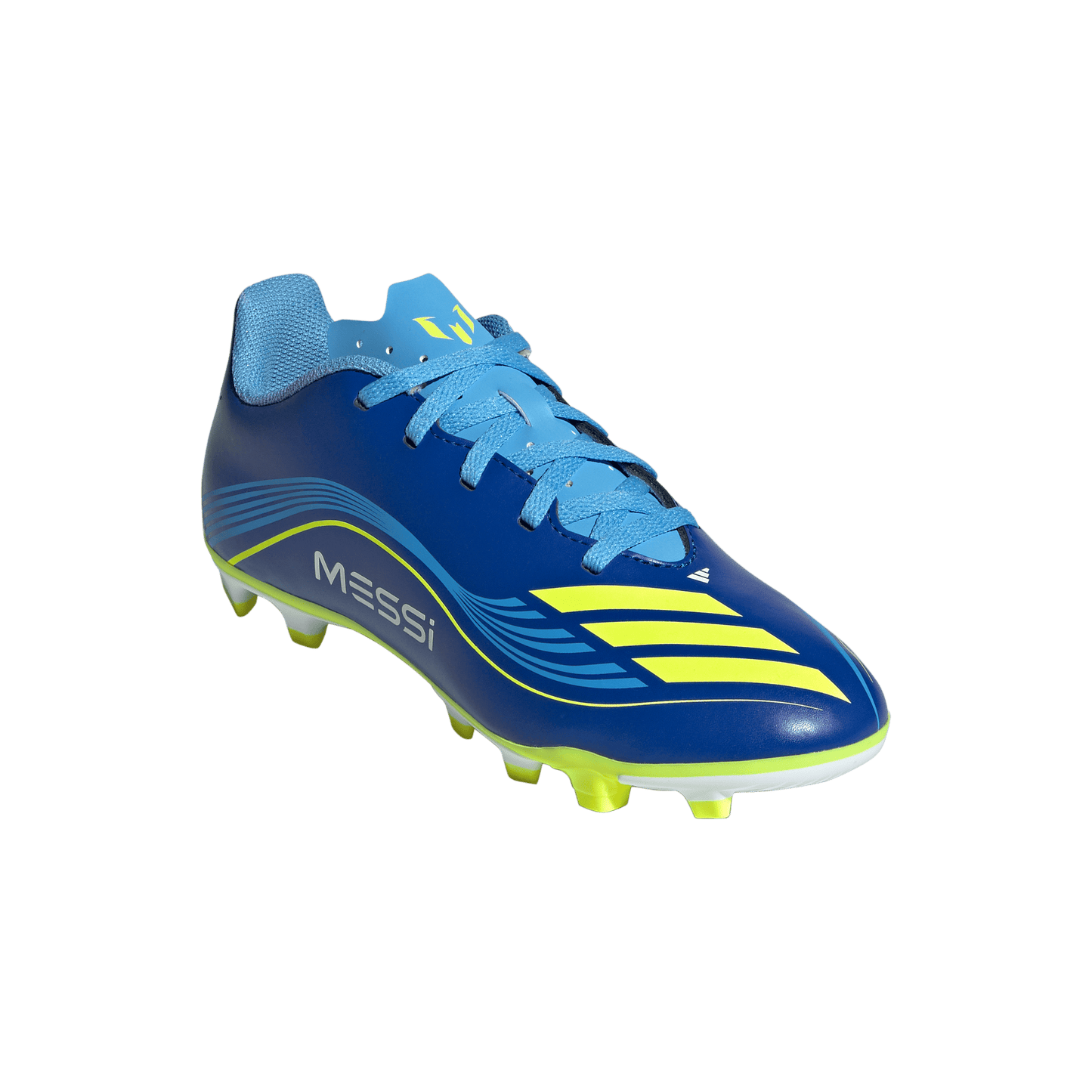 adidas F50 MESSI CLUB FG/MG | Royal Blue / Solar Yellow / Semi Blue Burst | Kid's