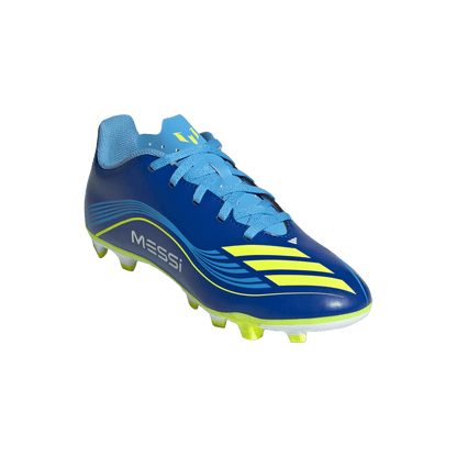 adidas F50 MESSI CLUB FG/MG | Royal Blue / Solar Yellow / Semi Blue Burst | Kid's