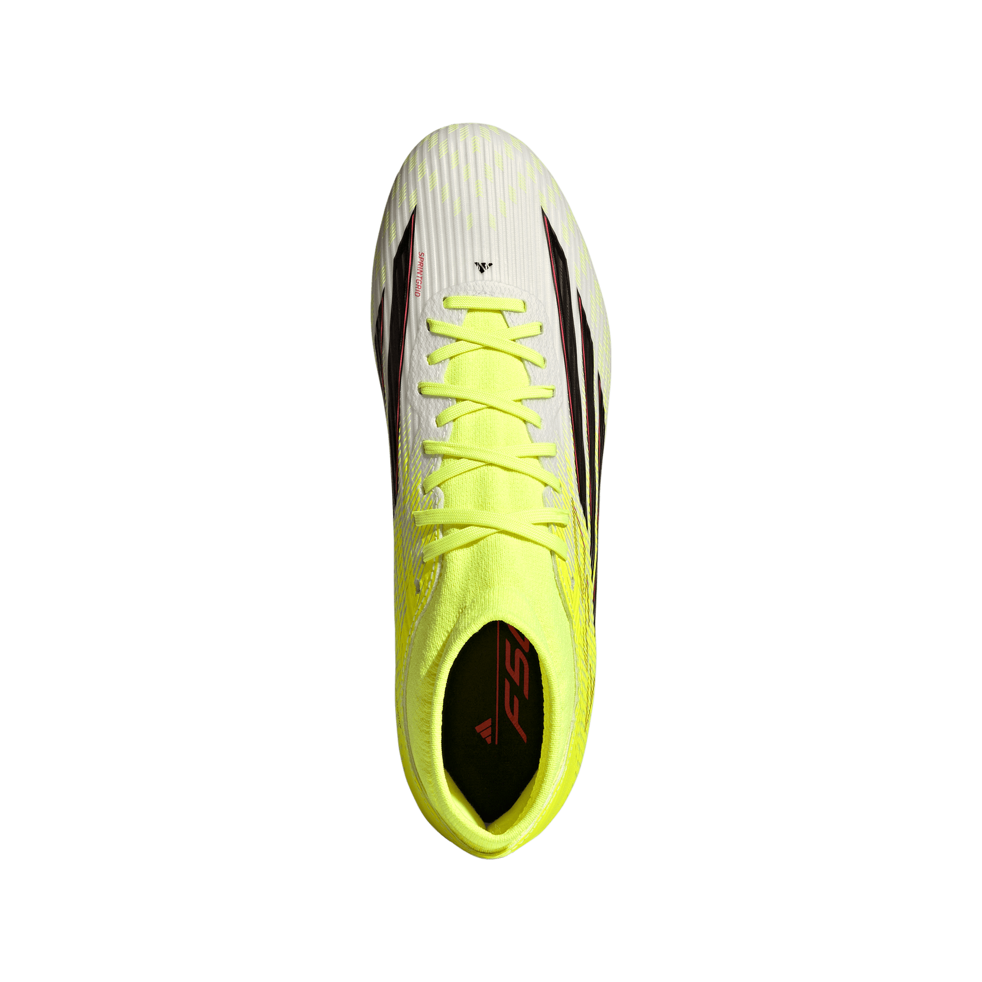 adidas F50 League Mid Cut Soccer Cleats - Men's | Solar Yellow adidas F50 League Mid Cut Soccer Cleats - Men's | Solar Yellow