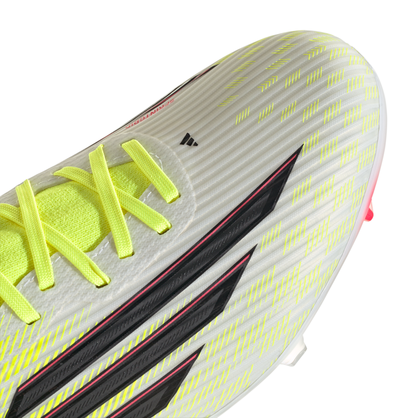 adidas F50 LEAGUE Mid Cut Firm Ground / Multi Ground Soccer Cleats | Team Solar Yellow 2 / Core Black / Lucid Red | Men's