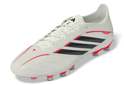 adidas COPA PURE IV LEAGUE Firm/Multi-Ground Soccer Cleats | Zero Metalic / Core Black / Lucid Red| Men's