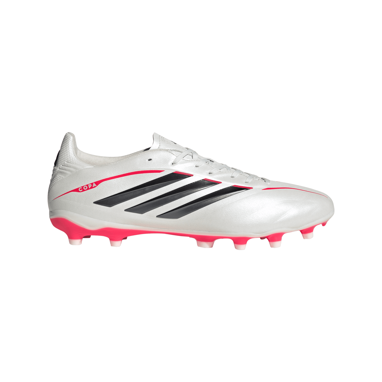 adidas COPA PURE IV LEAGUE Firm/Multi-Ground Soccer Cleats | Zero Metalic / Core Black / Lucid Red| Men's