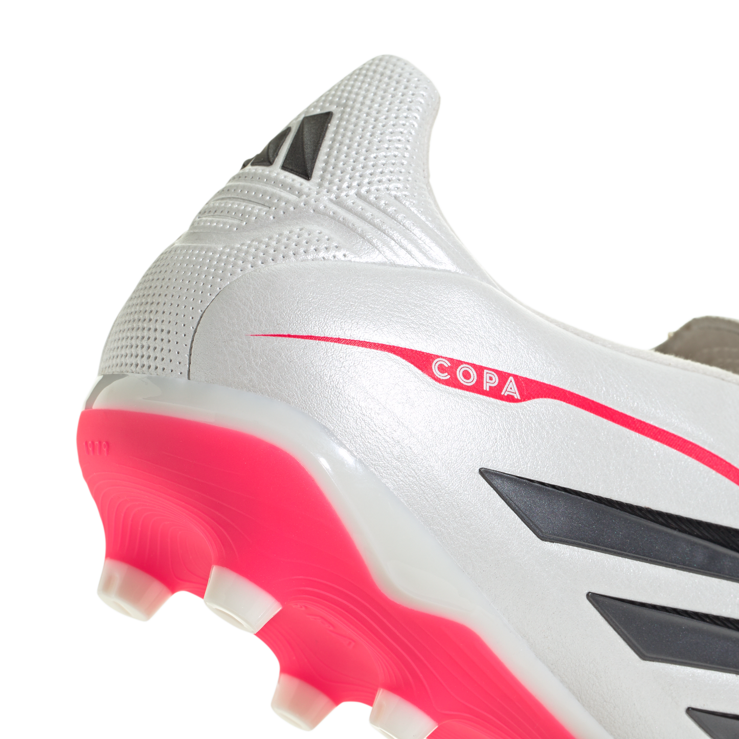 adidas COPA PURE IV LEAGUE Firm/Multi-Ground Soccer Cleats | Zero Metalic / Core Black / Lucid Red| Men's
