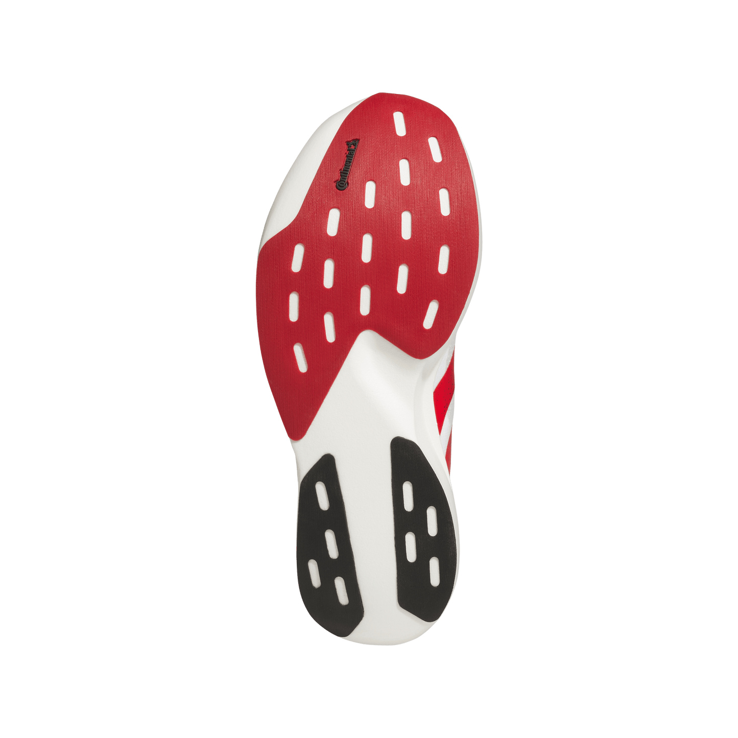 adidas Nebraska Cornhuskers Adizero Evo SL Running Shoes | Cloud White / Team Power Red / Core Black | Men's