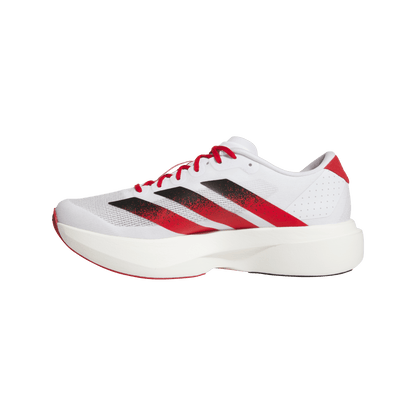 adidas Nebraska Cornhuskers Adizero Evo SL Running Shoes | Cloud White / Team Power Red / Core Black | Men's