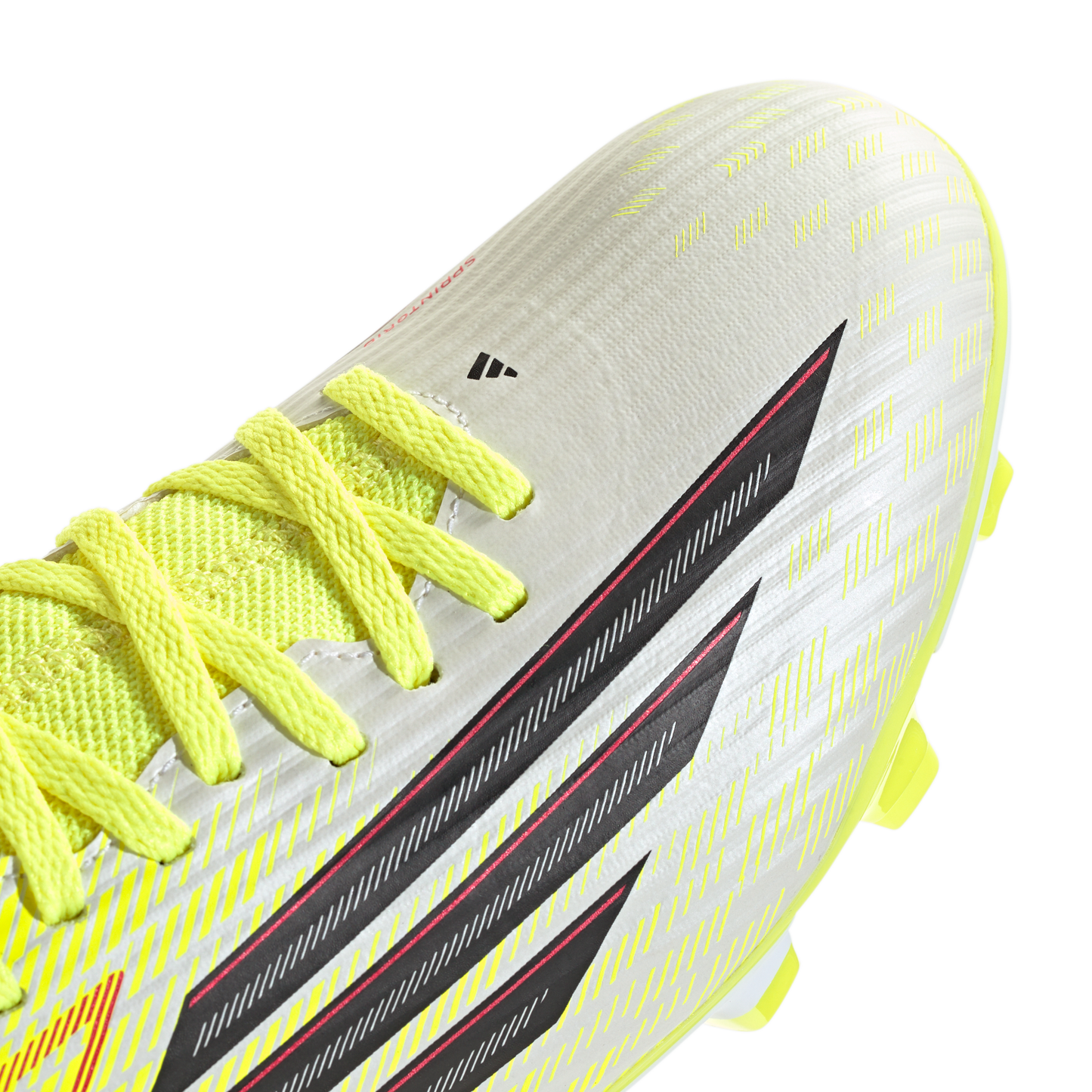 adidas F50 CLUB Mid Cut Firm Ground / Multi Ground Soccer Cleats | Team Solar Yellow 2 / Core Black / Lucid Red | Men's