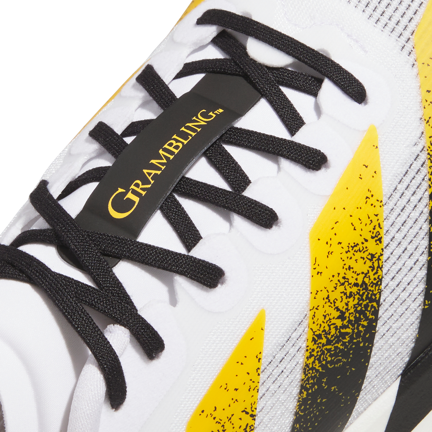 adidas Grambling St Tigers Adizero Evo SL Running Shoes | Cloud White / Core Black / Team College Gold | Men's