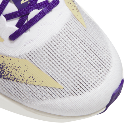 adidas University of Washington Adizero Evo SL Running Shoes | Cloud White / Team College Purple / Team Sand | Men's
