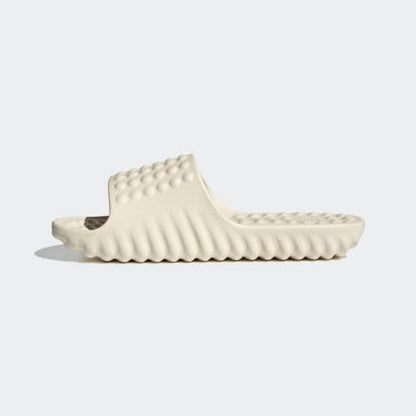 adidas ADISSAGE Adjustable Rubber Slides | White | Men's