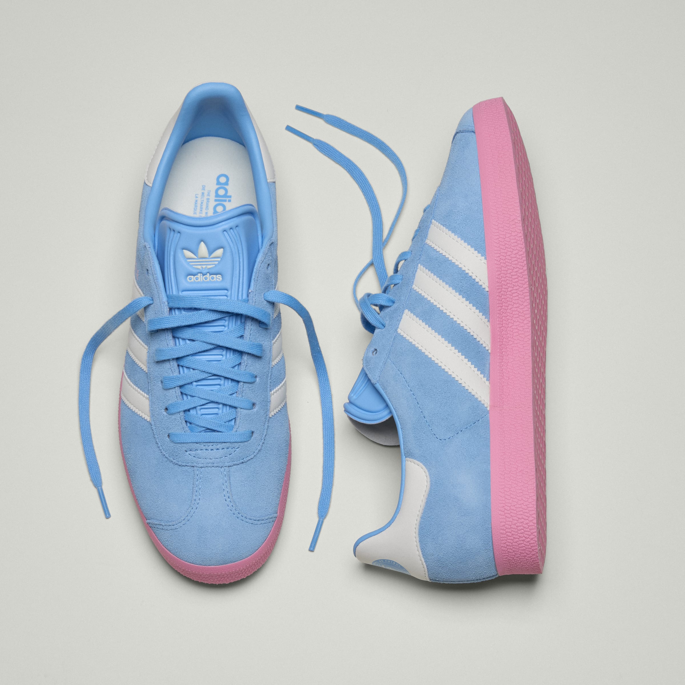 adidas Gazelle Inter Miami CF Shoes - Men's | Semi Blue/White