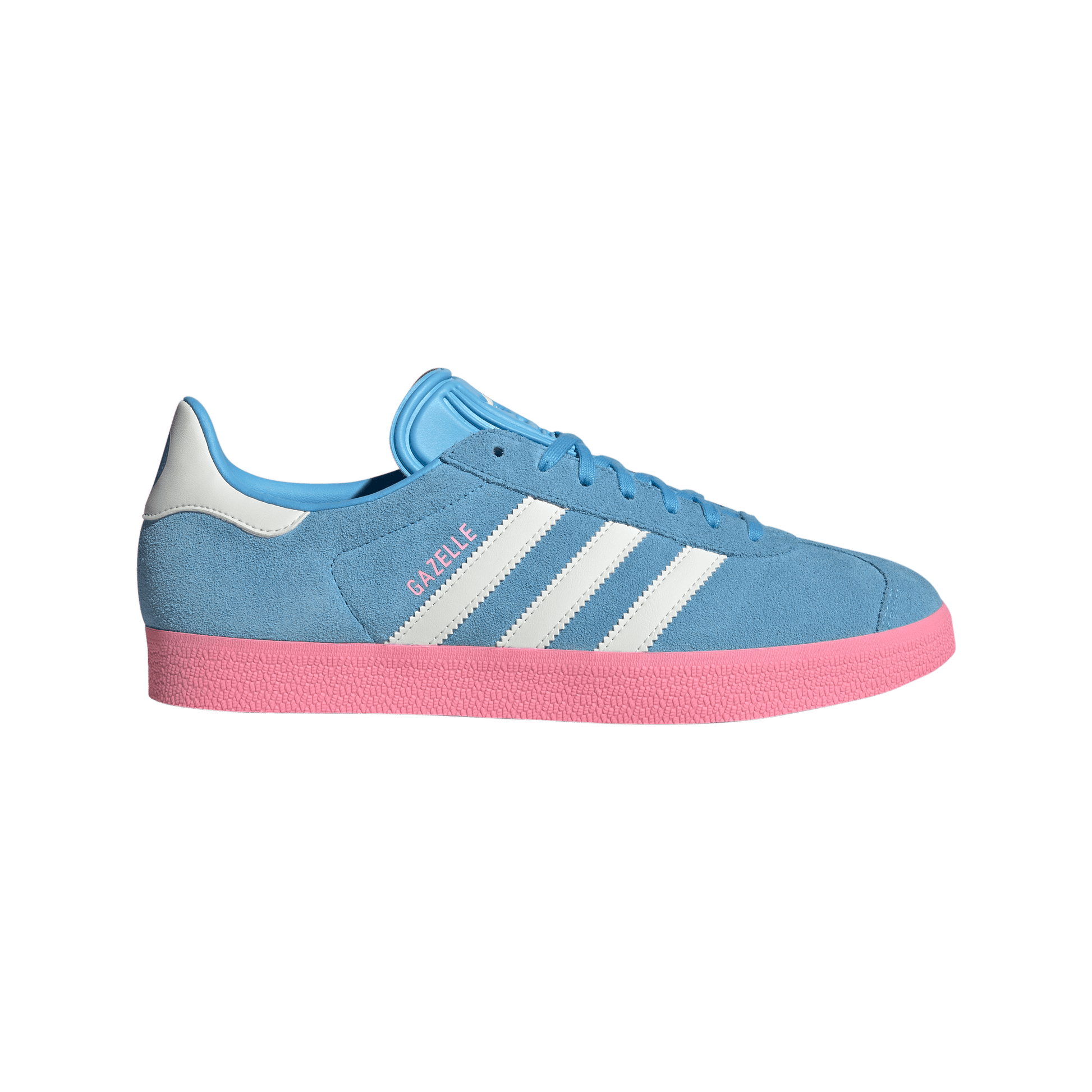 adidas Gazelle Inter Miami CF Shoes - Men's | Semi Blue/White/Bliss Pink stripe 3 adidas adidas Gazelle Inter Miami CF Shoes - Men's | Semi Blue/White/Bliss Pink stripe 3 adidas