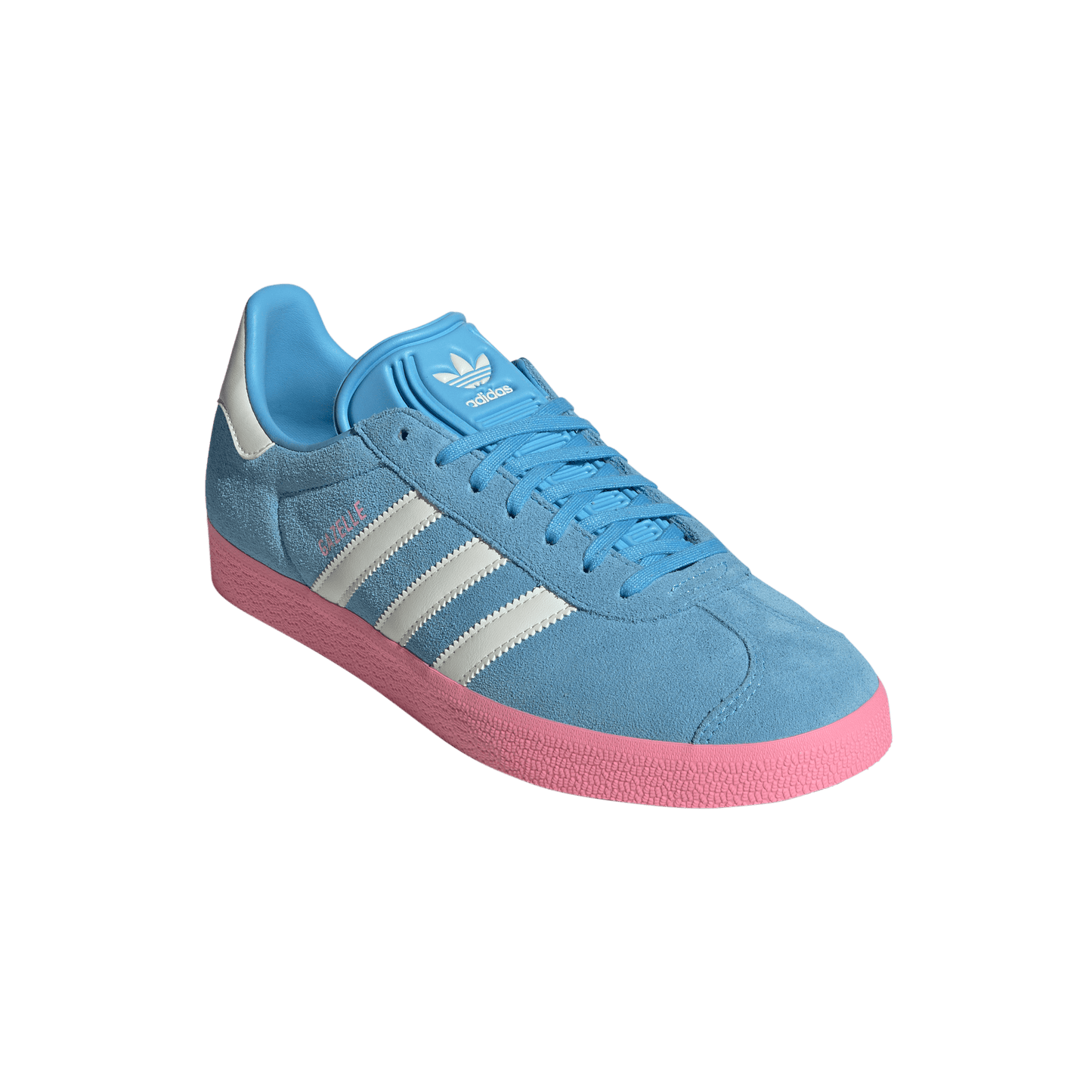 adidas Originals Gazelle Inter Miami CF Shoes | Semi Blue Burst / White Tint / Bliss Pink | Men's