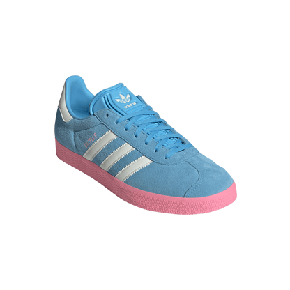adidas Originals Gazelle Inter Miami CF Shoes | Semi Blue Burst / White Tint / Bliss Pink | Men's