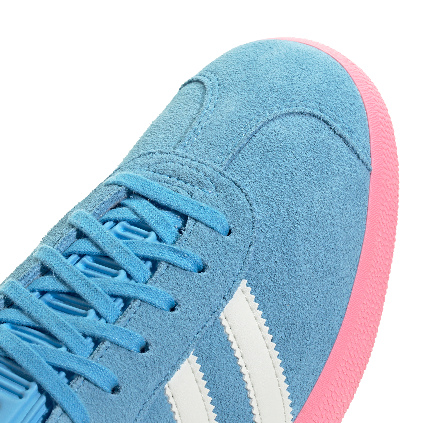 adidas Originals Gazelle Inter Miami CF Shoes | Semi Blue Burst / White Tint / Bliss Pink | Men's