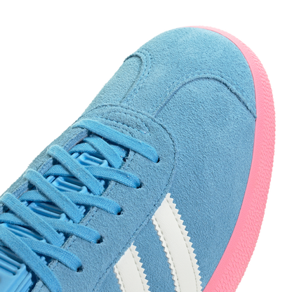 adidas Originals Gazelle Inter Miami CF Shoes | Semi Blue Burst / White Tint / Bliss Pink | Men's
