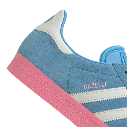 adidas Originals Gazelle Inter Miami CF Shoes | Semi Blue Burst / White Tint / Bliss Pink | Men's