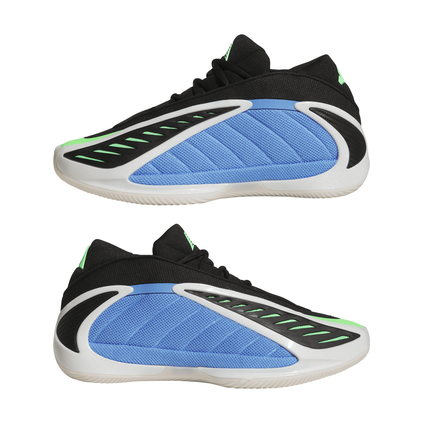 adidas ANTHONY EDWARDS 2 Basketball Shoes | Blue Fusion / Zero Metalic / Lime Burst | Men's