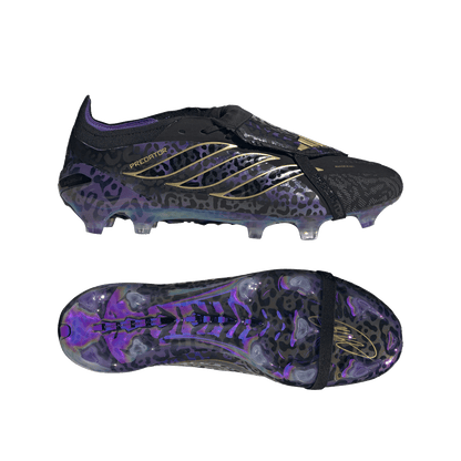 adidas Predator Elite Fold-Over Tongue Firm Ground Soccer Cleats Kaka | Core Black / Gold Metallic / Core Black | Men's