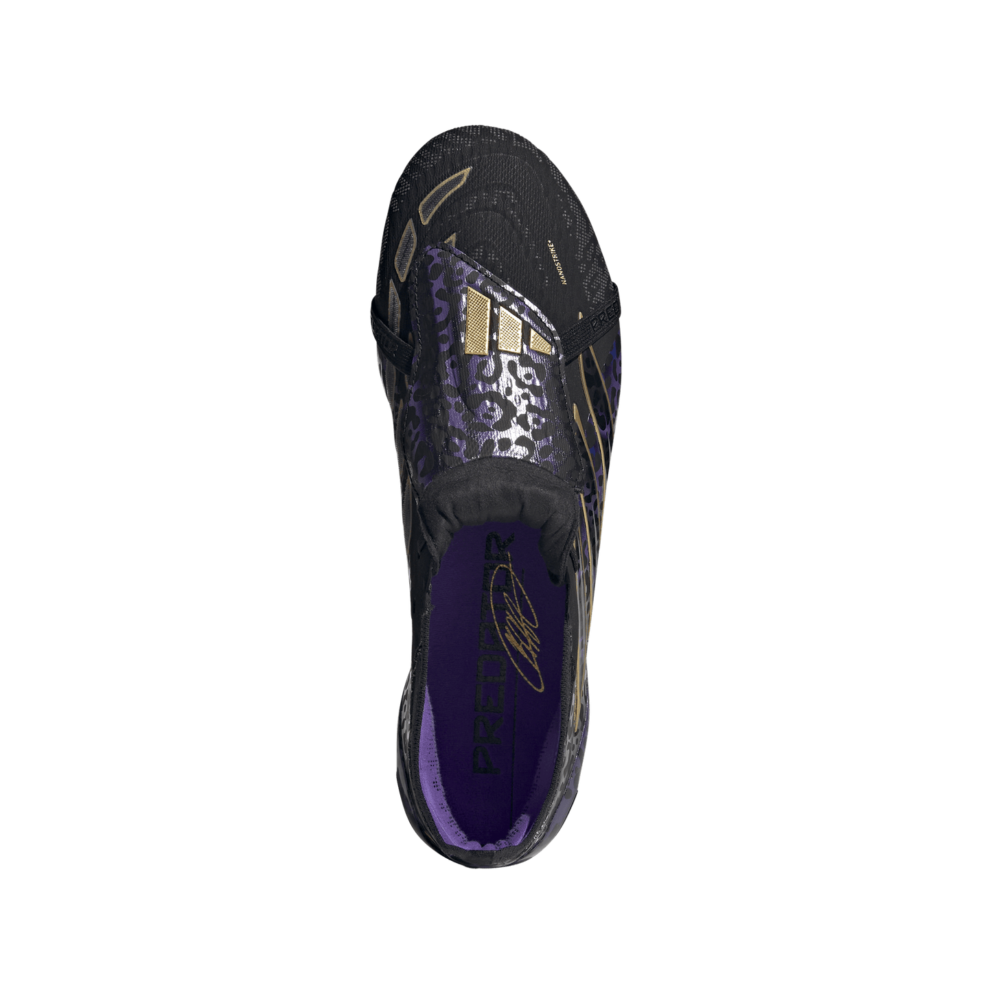 adidas Predator Elite Fold-Over Tongue Firm Ground Soccer Cleats Kaka | Core Black / Gold Metallic / Core Black | Men's