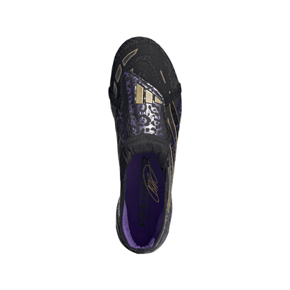 adidas Predator Elite Fold-Over Tongue Firm Ground Soccer Cleats Kaka | Core Black / Gold Metallic / Core Black | Men's