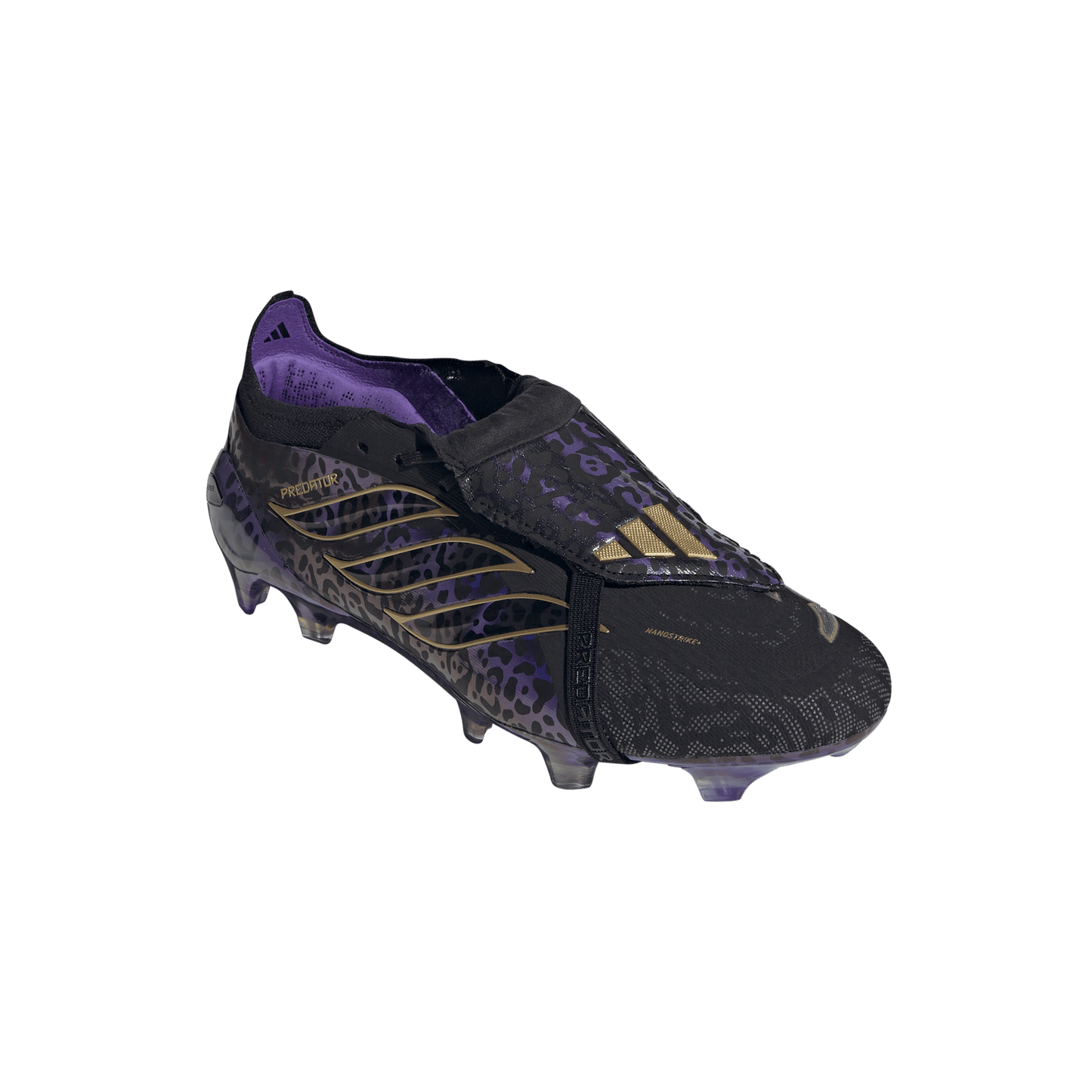 adidas Predator Elite Fold-Over Tongue Firm Ground Soccer Cleats Kaka | Core Black / Gold Metallic / Core Black | Men's