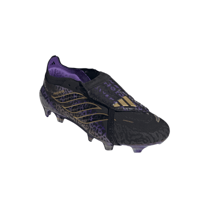 adidas Predator Elite Fold-Over Tongue Firm Ground Soccer Cleats Kaka | Core Black / Gold Metallic / Core Black | Men's