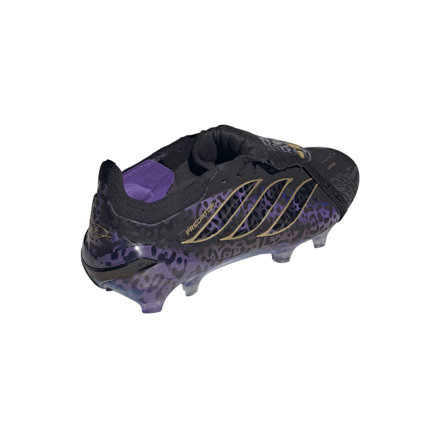 adidas Predator Elite Fold-Over Tongue Firm Ground Soccer Cleats Kaka | Core Black / Gold Metallic / Core Black | Men's