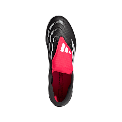 adidas Predator CLUB Fold-over Tongue Turf Boots | Core Black / Cloud White / Lucid Red | Men's