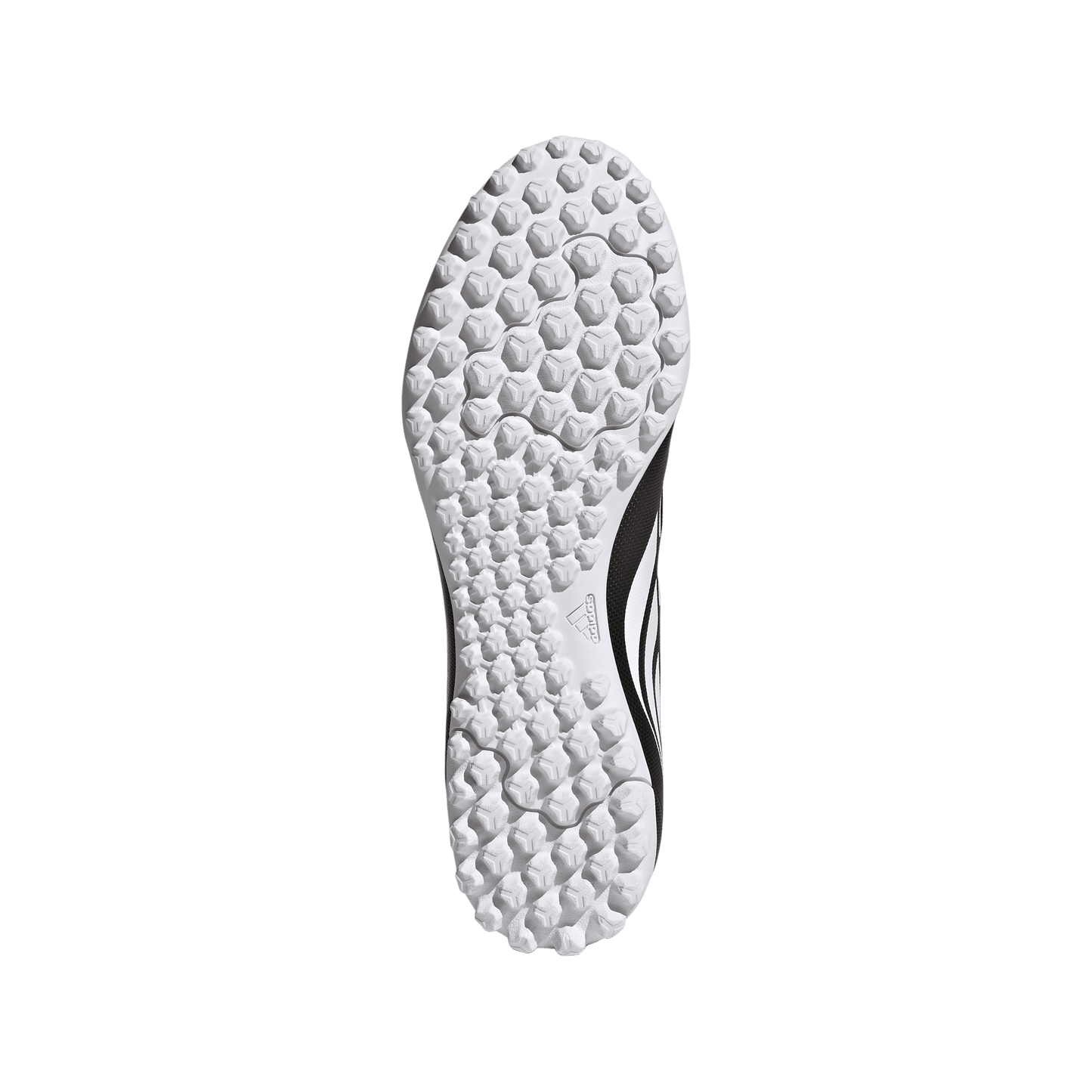 adidas Predator CLUB Fold-over Tongue Turf Boots | Core Black / Cloud White / Lucid Red | Men's