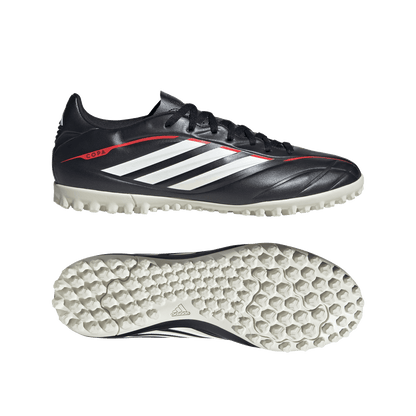 adidas COPA PURE IV CLUB Turf Soccer Cleats | Core Black / Carbon | Men's