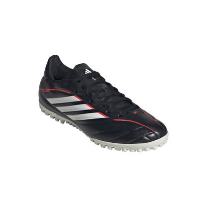 adidas COPA PURE IV CLUB Turf Soccer Cleats | Core Black / Carbon | Men's