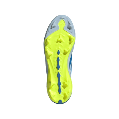 adidas Predator League Laceless FG Soccer Cleats | Crystal Sky / Ray Blue / Team Solar Yellow | Kid's