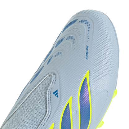 adidas Predator League Laceless FG Soccer Cleats | Crystal Sky / Ray Blue / Team Solar Yellow | Kid's