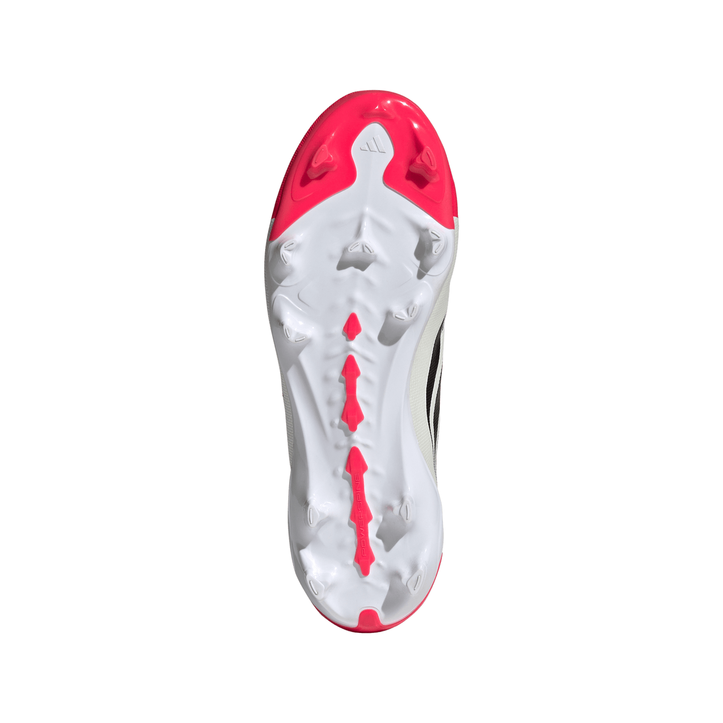 adidas PREDATOR LEAGUE Laceless Firm Ground Soccer Cleats | Lucid Red / Core Black / Cloud White | Kids