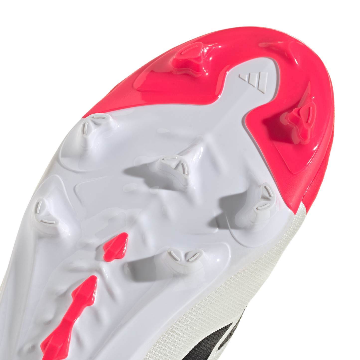 adidas PREDATOR LEAGUE Laceless Firm Ground Soccer Cleats | Lucid Red / Core Black / Cloud White | Kids