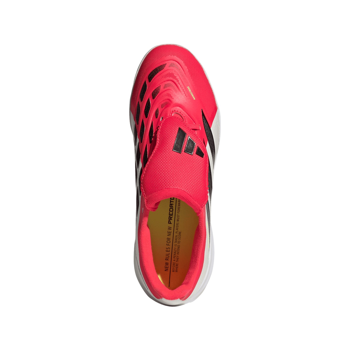 adidas PREDATOR LEAGUE Fold-Over Tongue Turf Soccer Shoes | Lucid Red / Core Black / Cloud White | Kid's