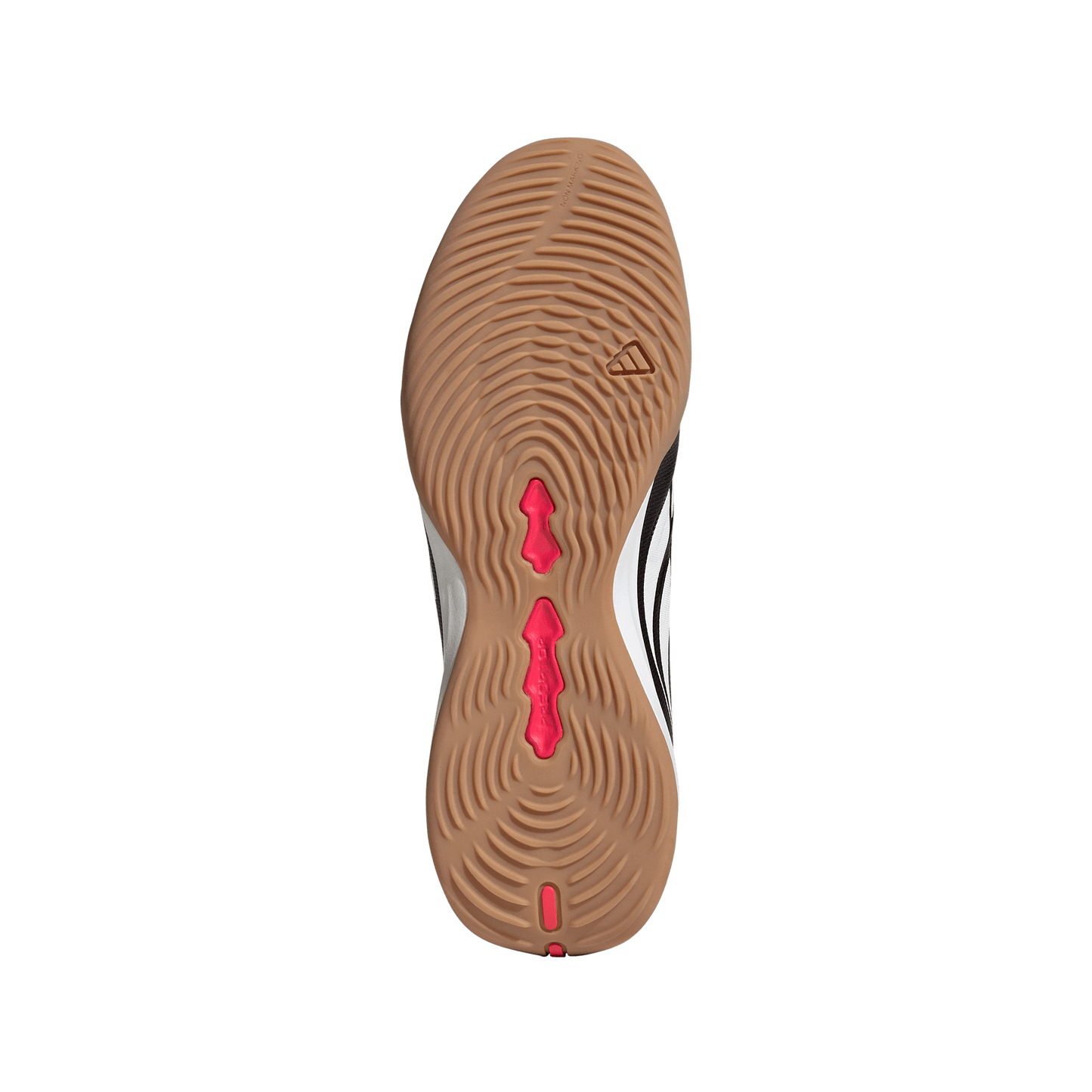 adidas Predator League Fold-Over Tongue Indoor Soccer Shoes | Core Black / Cloud White / Lucid Red | Kid's