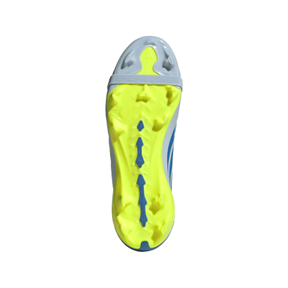 adidas Predator League Fold-Over Tongue FG/MG Soccer Cleats | Crystal Sky / Ray Blue / Team Solar Yellow | Kid's