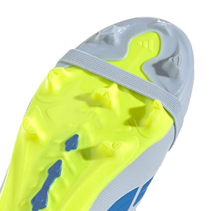 adidas Predator League Fold-Over Tongue FG/MG Soccer Cleats | Crystal Sky / Ray Blue / Team Solar Yellow | Kid's