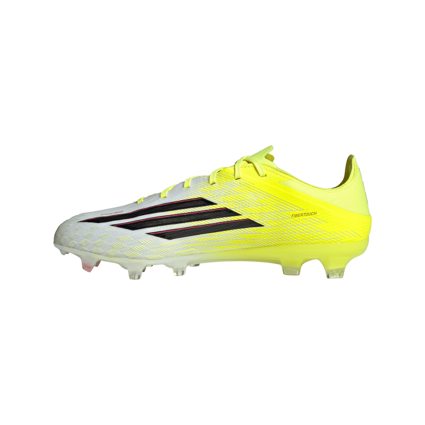 adidas F50 PRO Firm Ground Soccer Cleats | Team Solar Yellow 2 / Core Black / Lucid Red | Men's