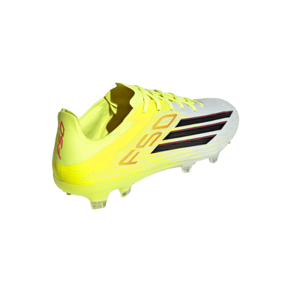 adidas F50 PRO Firm Ground Soccer Cleats | Team Solar Yellow 2 / Core Black / Lucid Red | Men's