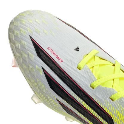 adidas F50 PRO Firm Ground Soccer Cleats | Team Solar Yellow 2 / Core Black / Lucid Red | Men's