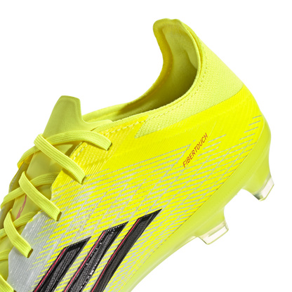 adidas F50 PRO Firm Ground Soccer Cleats | Team Solar Yellow 2 / Core Black / Lucid Red | Men's
