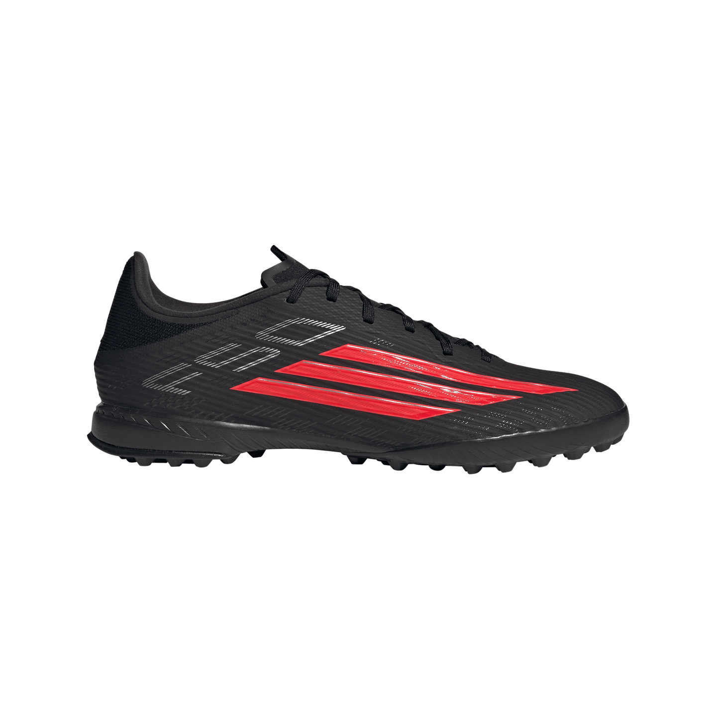 adidas F50 LEAGUE Turf Soccer Cleats | Core Black / Lucid Red | Men's