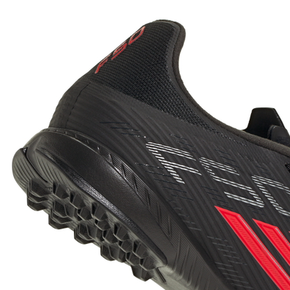 adidas F50 LEAGUE Turf Soccer Cleats | Core Black / Lucid Red | Men's