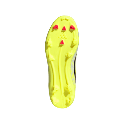 adidas F50 League Laceless Soccer Cleats | Team Solar Yellow 2 / Core Black / Lucid Rec | Kid's